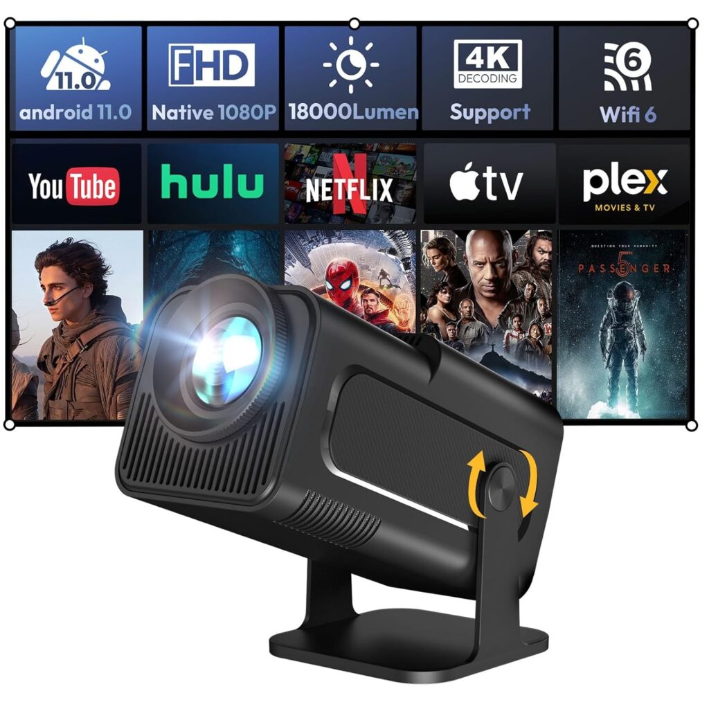 "Best Portable Projectors with sharp image quality and portable design for home and office use"