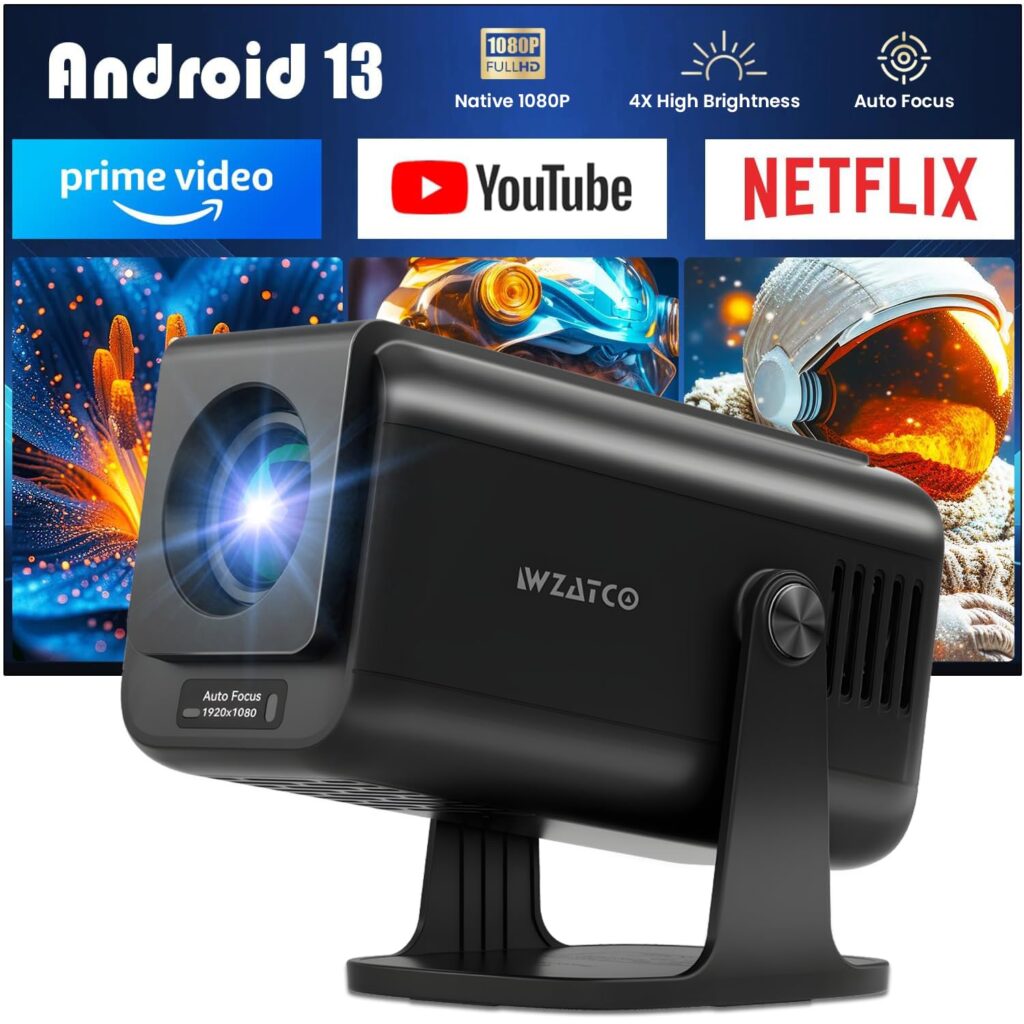 "Best Portable Projectors with crystal-clear resolution and compact design for home theater and travel"